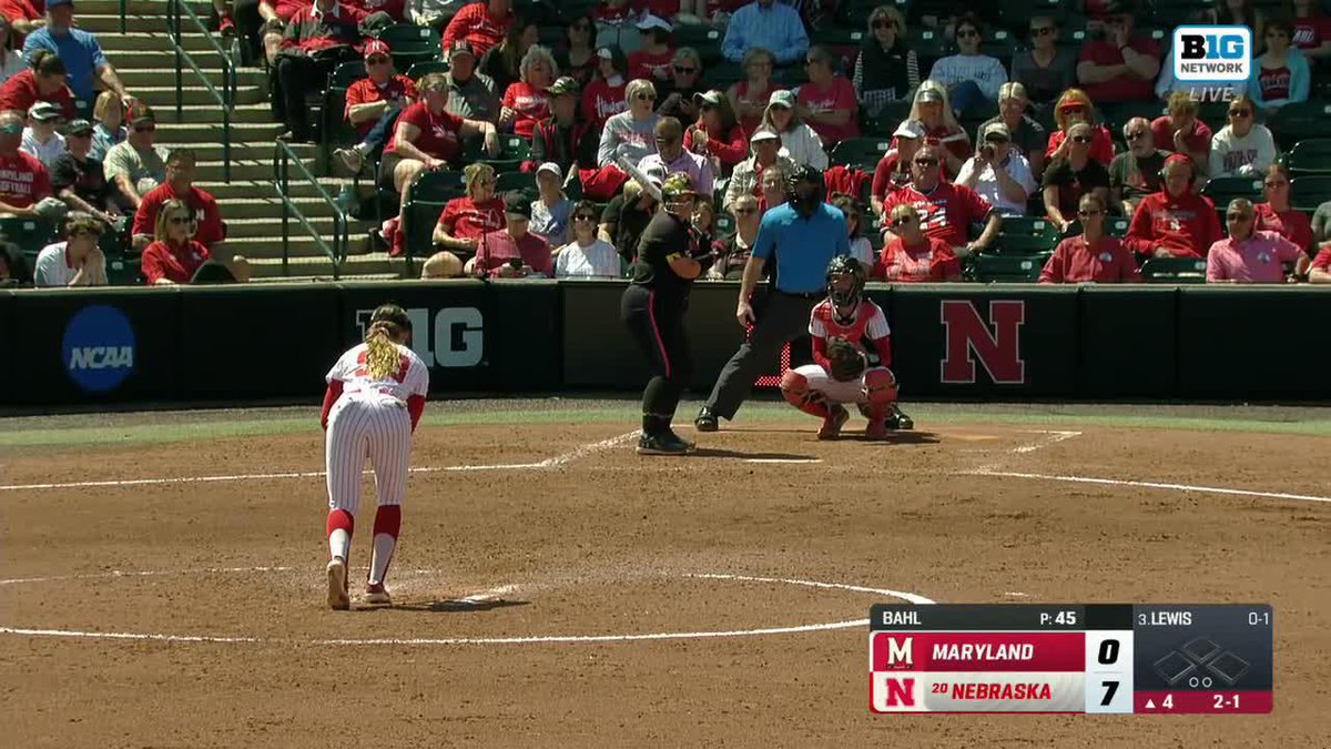 WALK. OFF. HOMER. Ava Kuszak's two-run 💣 ends the final regular season game for the Huskers!