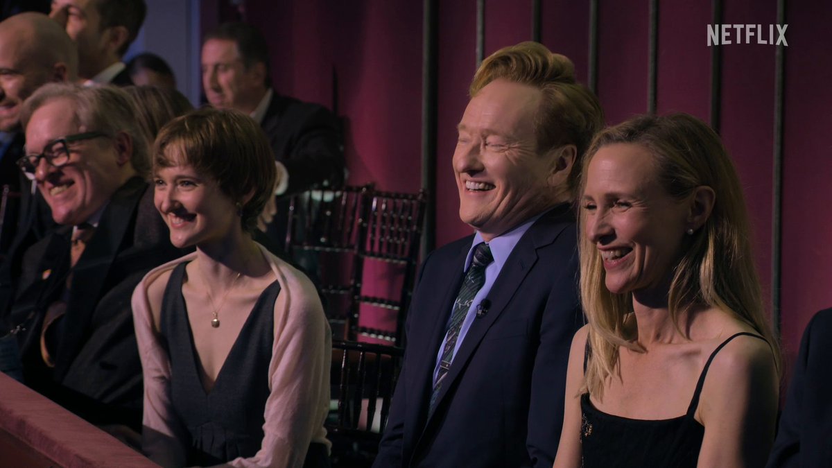 Will someone please save Conan? Conan O’Brien: The Kennedy Center Mark Twain Prize for American Humor is now playing on Netflix