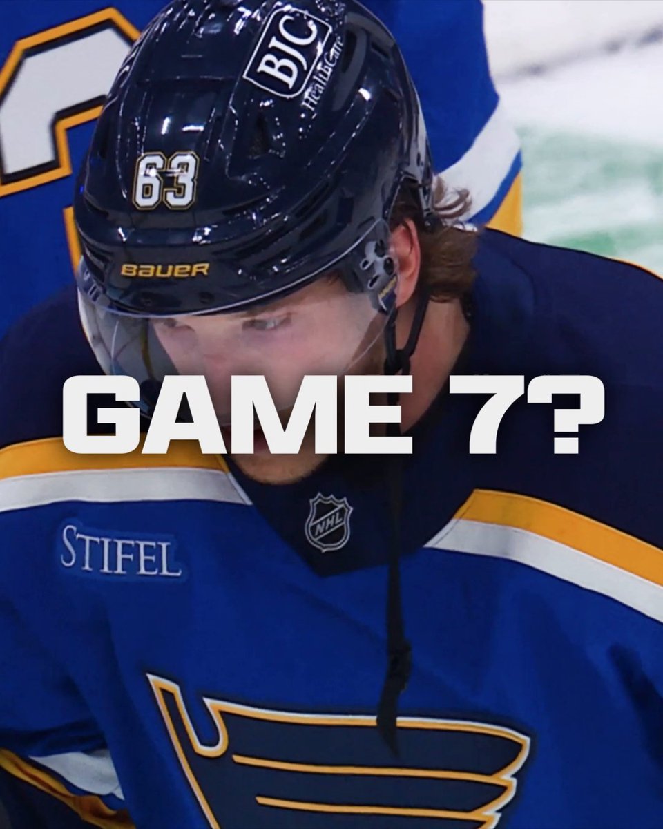 Who takes #Game7? 🤩 #StanleyCup 📺: St. Louis Blues vs. Winnipeg Jets TONIGHT at 7p ET on NHLonTNT (TBS), @SportsonMax, Sportsnet and TVA Sports