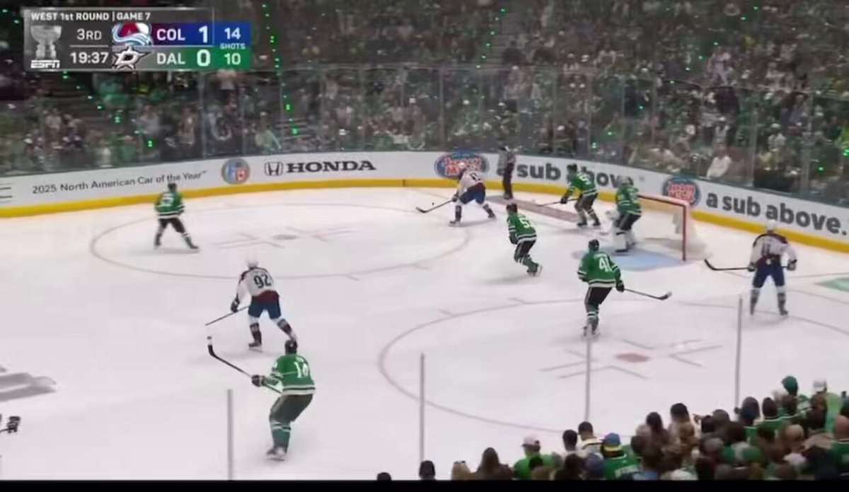 Rivalry and hate aside now, it’s ok to appreciate greatness. This play and shot by MacKinnon is absurd. #TexasHockey #GoAvsGo