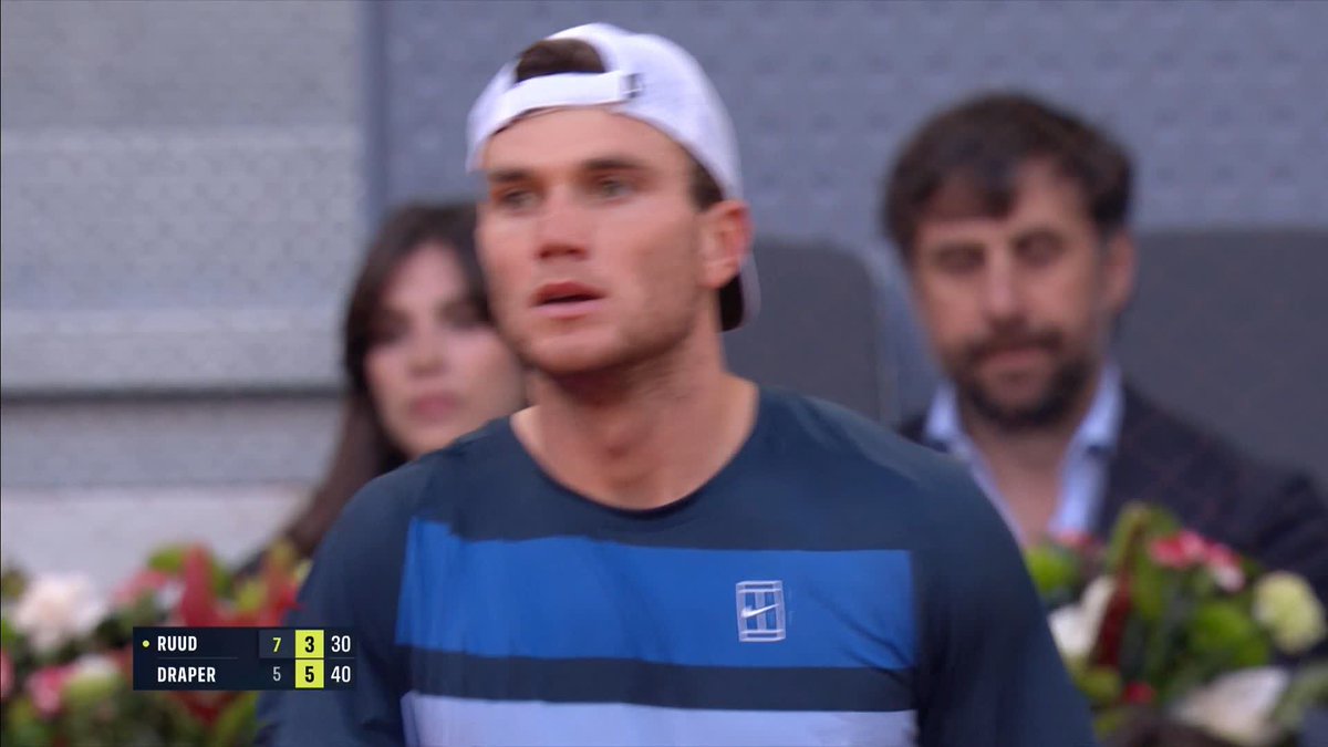 Jack Draper takes the Madrid Open to a deciding set 😲