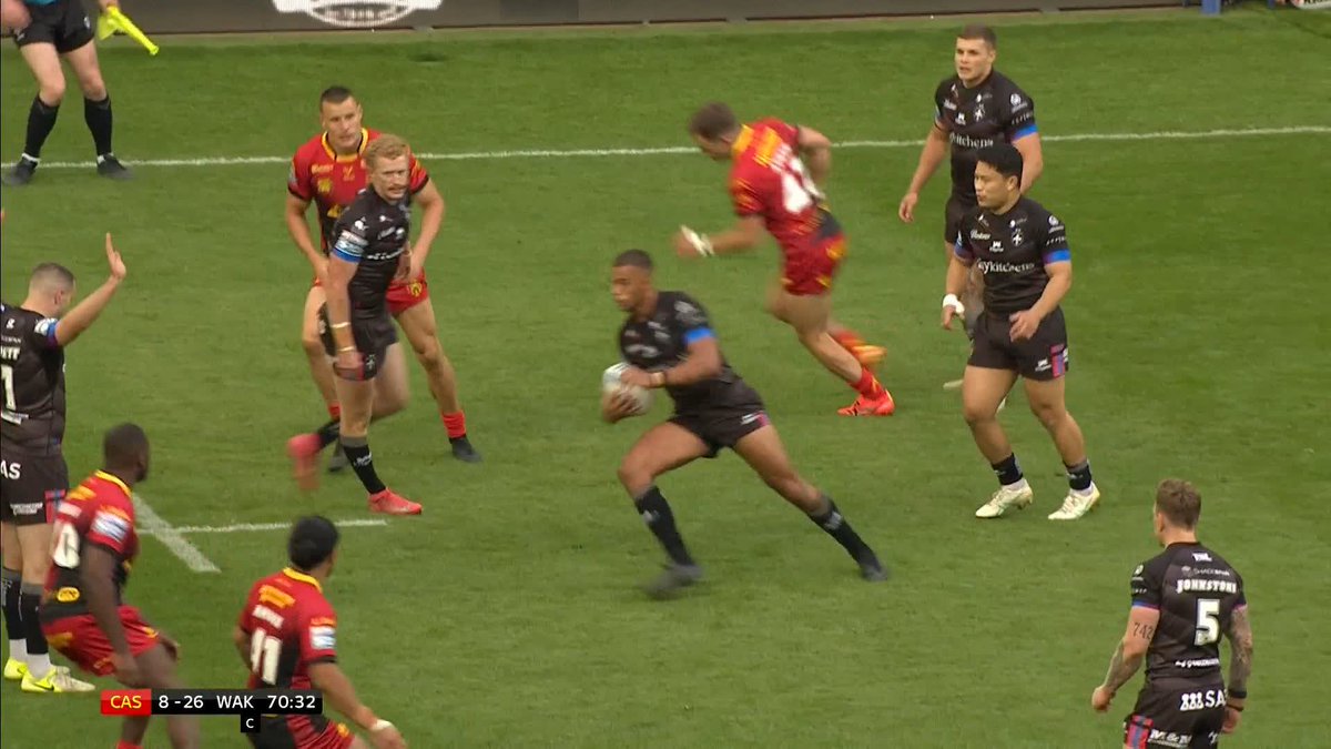 Caius Faatili, take a bow 👏 A magical try on Magic Weekend ✨
