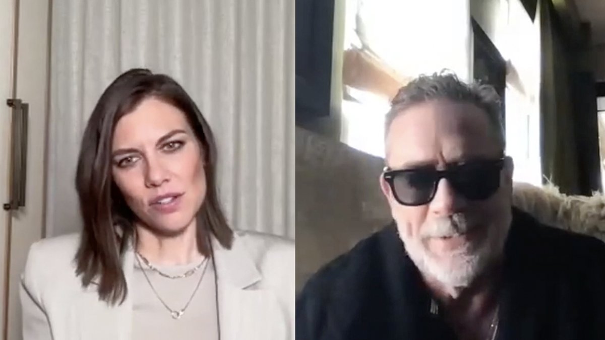 #DeadCity Season 2: Lauren Cohan says "nobody's in a great place," while Jefferey Dean Morgan teases "dark spot" for Negan as he's "questioning a lot of things." Full interview 🔗: The Walking Dead #TheWalkingDead