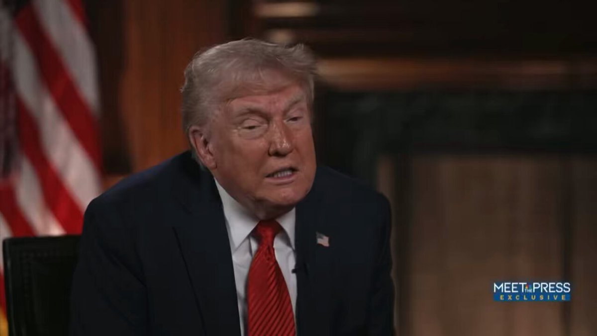 Trump: I contribute my salary to the government. Welker: Will you contribute anything you earn from crypto back to the government? Trump: Should I contribute all of my real estate that I’ve owned for many years if it goes up a little bit because I’m president and doing a good job? I don’t think so