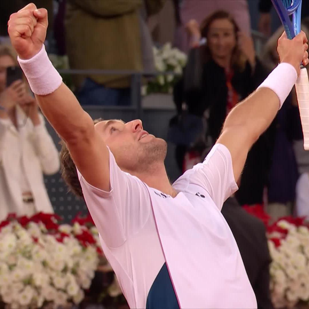 There's nothing like your FIRST Masters 1000 title 🙌🏆 Casper Ruud #MMOpen
