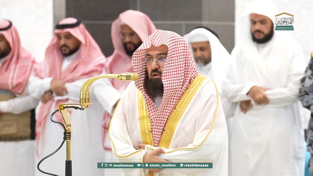 President Sheikh Sudais returns to the mihrab after almost a month!