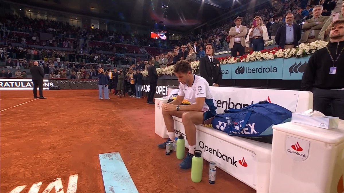 When someone asks you who the Madrid Open Champion is.... 🏆 Trust us, you'll want the sound on for this 😅
