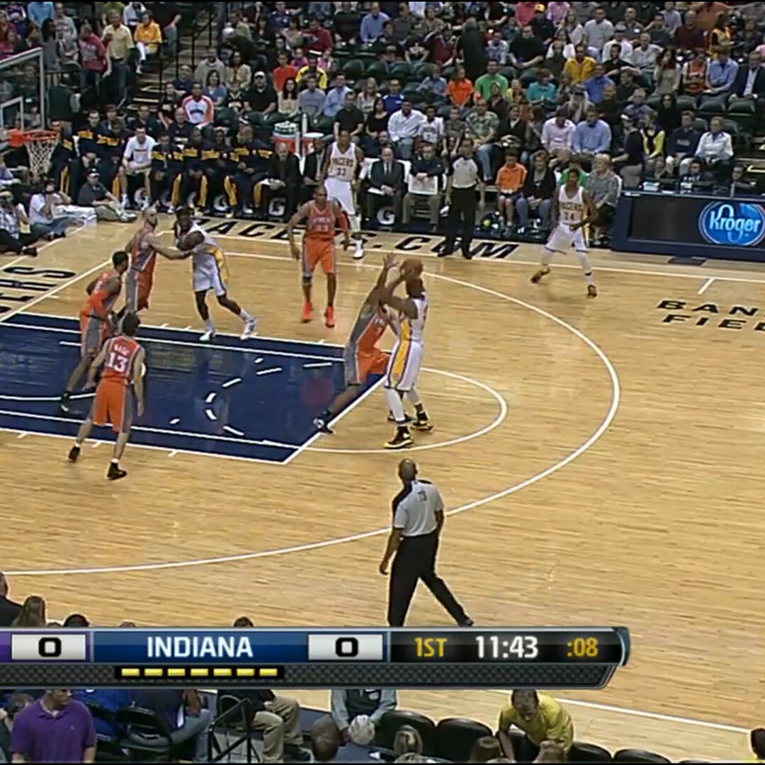 Danny Granger 28-4-3-1-1, 90% TS (March 23, 2012)