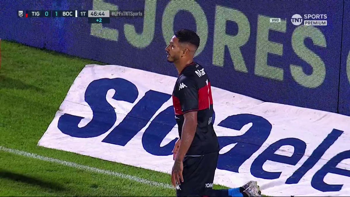 🔎Se durmió #Boca y MARCHESÍN salvó el mano a mano... en el corner llegaría el gol del local.