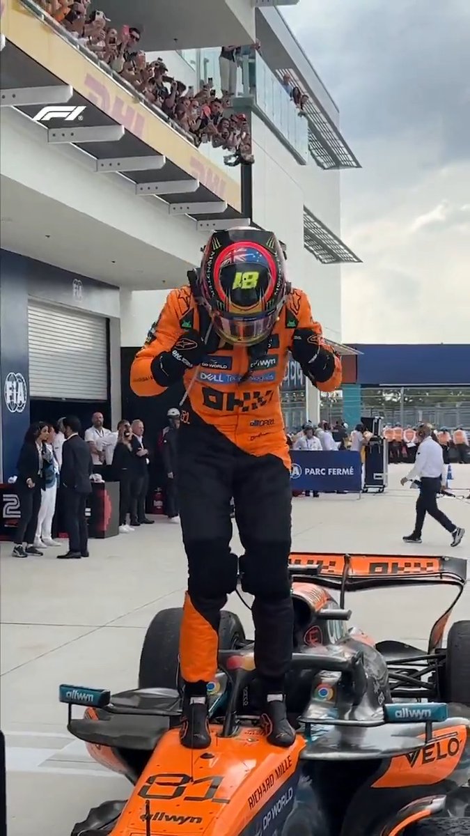 Oscar's on a roll! 😮‍💨👊 #F1 #MiamiGP
