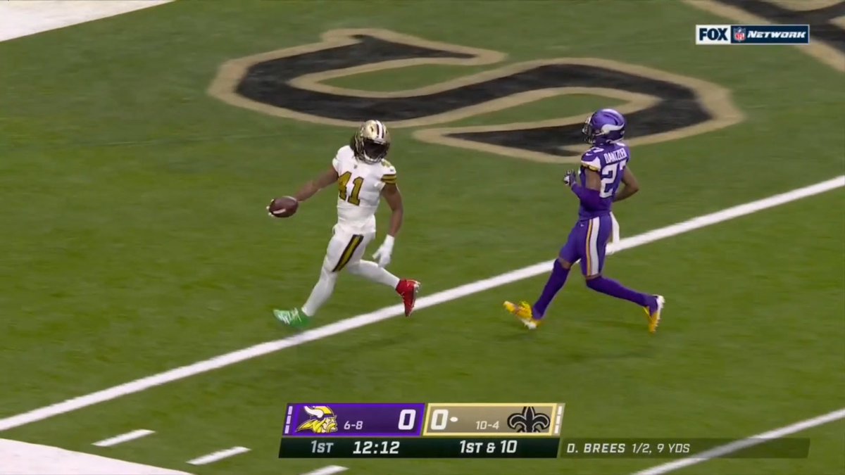 Alvin Kamara on Christmas Day… you had to be there 🎄 Greatest fantasy performance of all time?