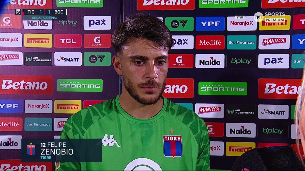 "NO HABÍA PREFERENCIA DE RIVAL. TODOS LOS PARTIDOS VAN A SER DUROS. DAREMOS LO MEJOR" Felipe Zenobio palpitó lo que será el cruce de Tigre ante San Lorenzo en octavos de final de los playoffs #LPFxTNTSports