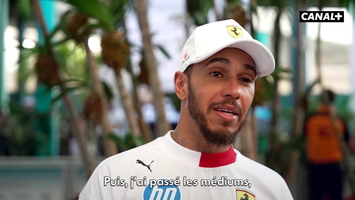 🎙️"Je ne suis pas frustré" Pas de tensions chez Ferrari pour Lewis Hamilton après les échanges de positions entre lui et son coéquipier ⬇️ #MiamiGP #F1