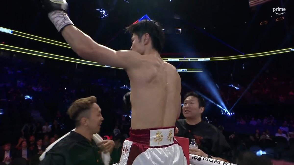＼試合速報／ 中野幹士 vs ペドロ・マルケス 4R、中野の右ボディブロー！ マルケス、5度目のダウンでレフェリーがストップ！ 『Prime Video Boxing 12 in Las Vegas』 5試合中1試合目を独占ライブ配信中 ▼視聴する #primevideoboxing