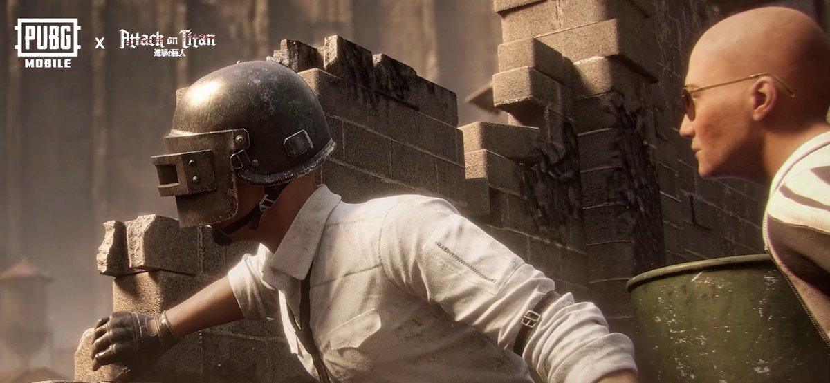 What exactly is out there? Find out for yourself! 📲 #PUBGMOBILE #PUBGMxAttackOnTitan #AttackOnTitan #AOT