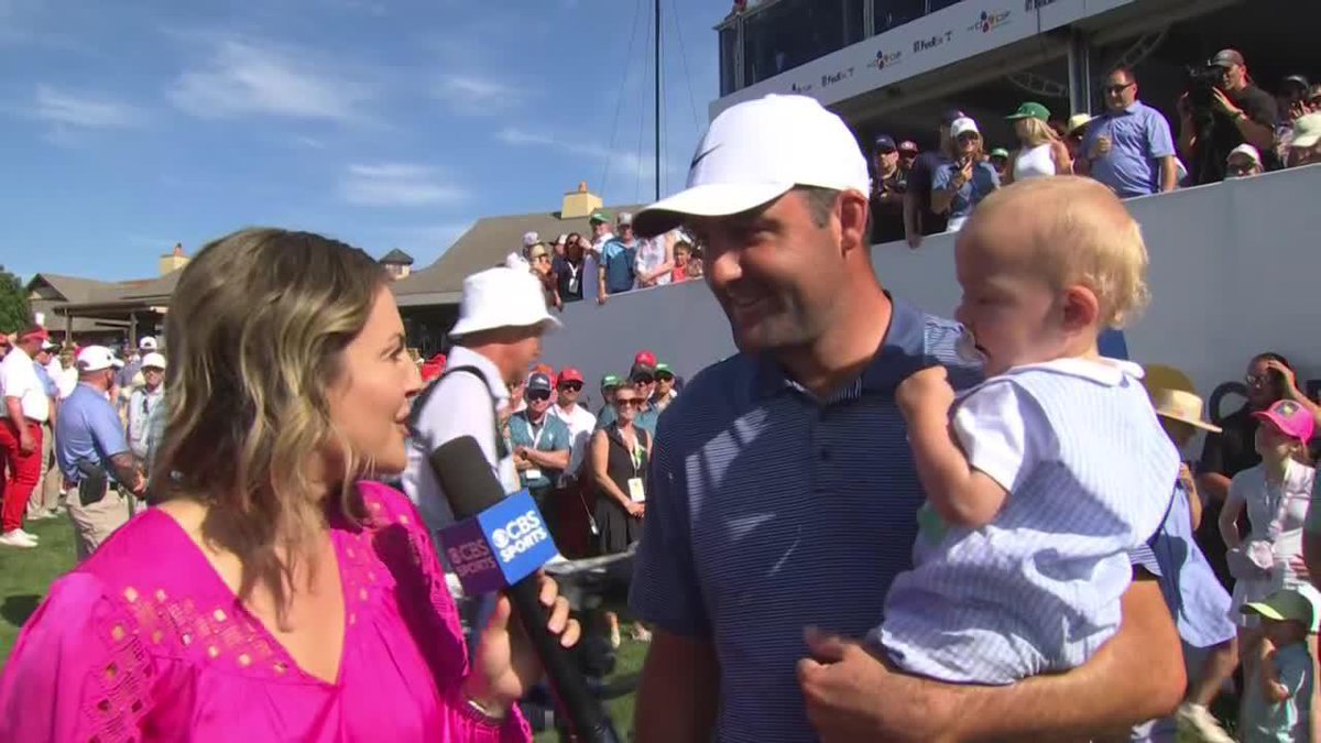 Why you should be a Scottie Scheffler fan. He has all the money. He has been the best for 3 years. Dominant. Yet he tears up after his Byron Nelson win. Yes he can be robotic on the course, but he’s the farthest thing from a robot. He truly cares.