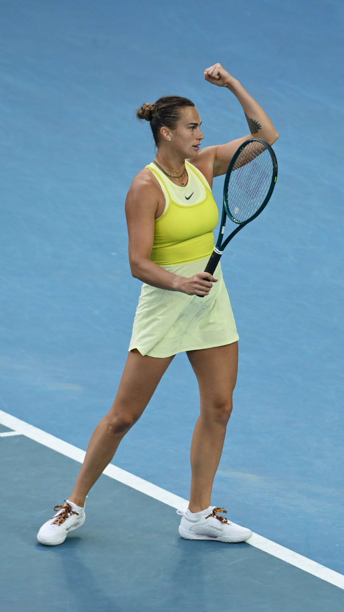 Slice and dice 💪 🐯 Happy birthday, Sabalenka Aryna