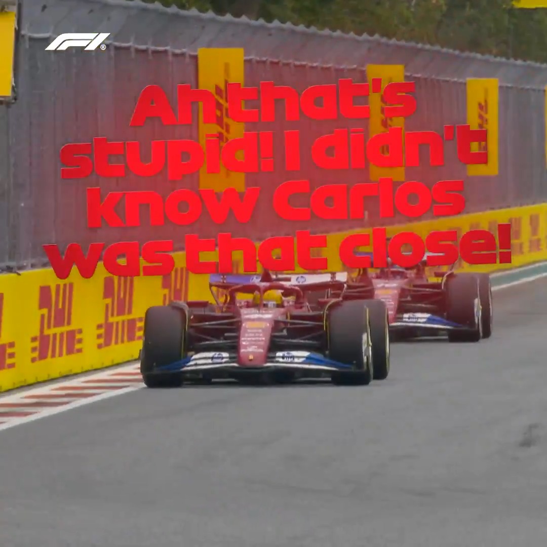 Swapping positions 🔄 Ferrari were left wanting more in Miami 👇 #F1 #MiamiGP