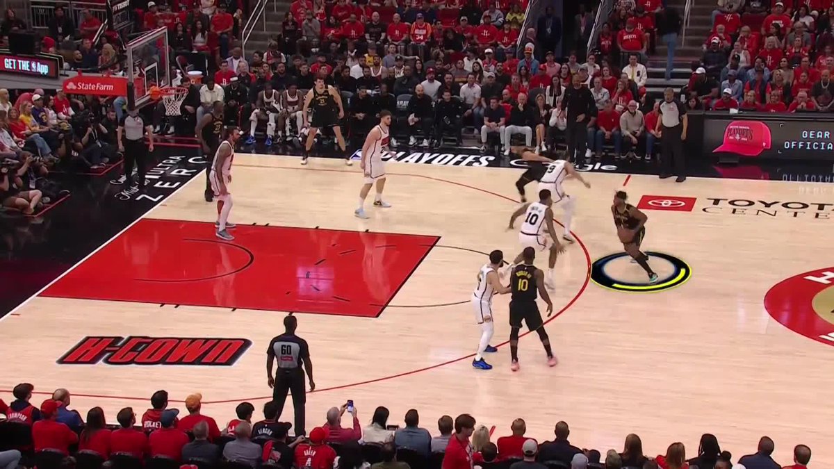 "If they don't get an offensive rebound or a layup, they cannot shoot a lick." - Chuck on Houston's first half shooting performance 😅