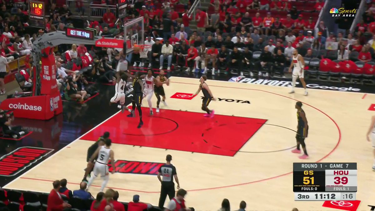 Draymond block ➡ Jimmy and-1 😤