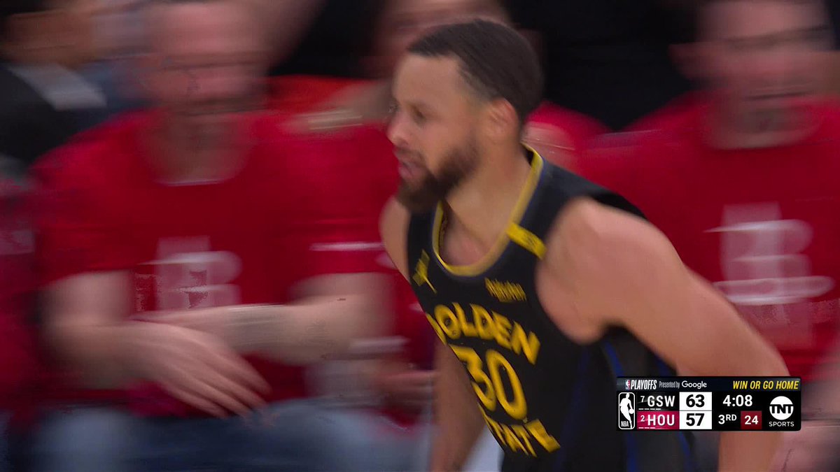 STEPH PUT SOME ENGLISH ON THIS FINISH 😮‍💨