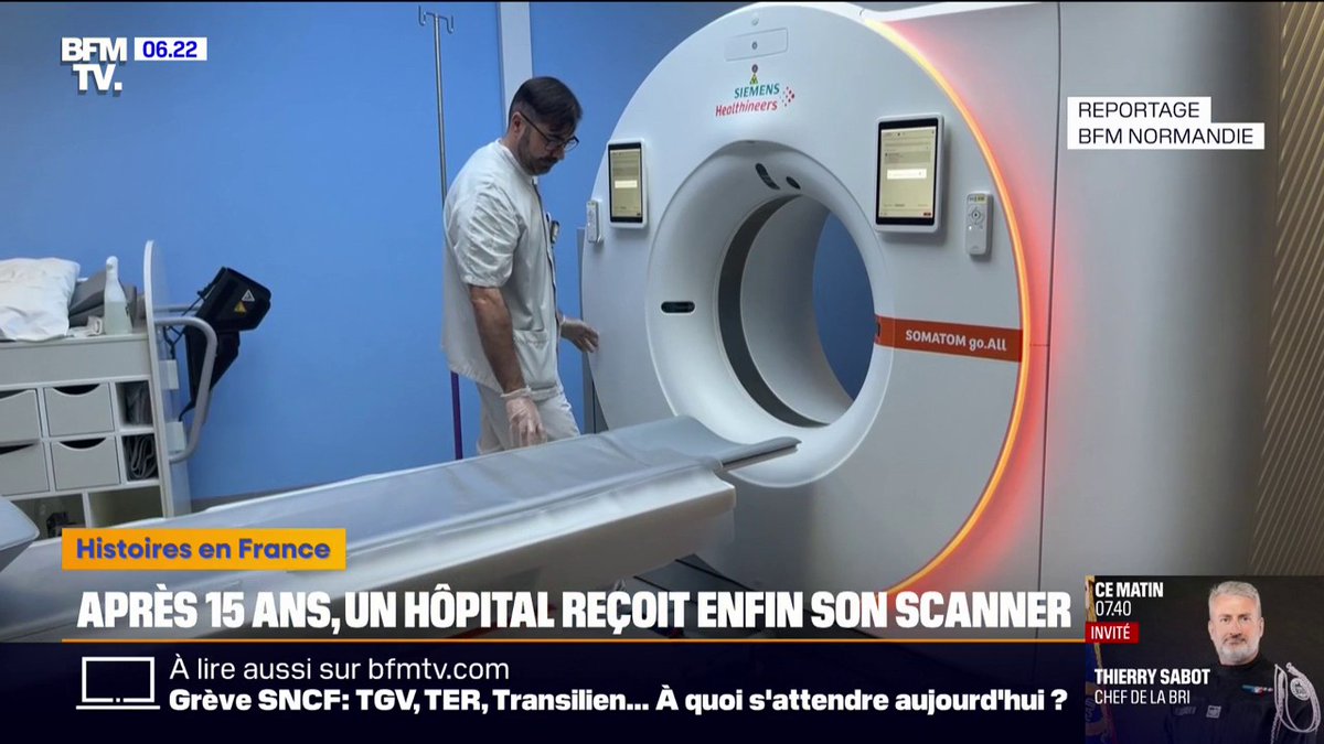 Après 15 ans d'attente, un hôpital situé dans l'Orne reçoit enfin son scanner