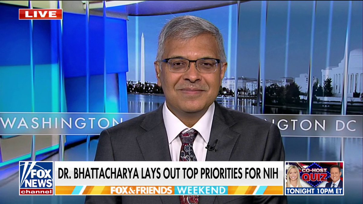 NIH Director Jay Bhattacharya says the agency stopped the beagle experiments on the NIH campus — and that @PETA even sent him flowers.