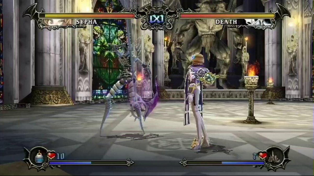 この技かなり好きなので何度も受けてもらいました （悪魔城ドラキュラジャッジメントより）