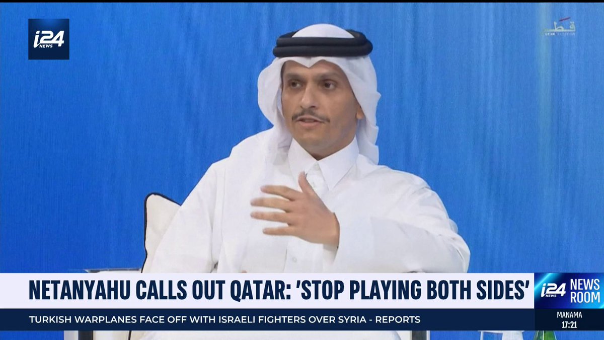Netanyahu to Qatar: “Stop playing both sides”