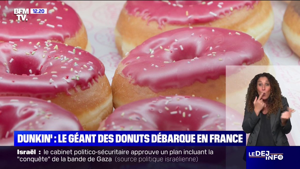 Dunkin': le géant des donuts américain débarque en France