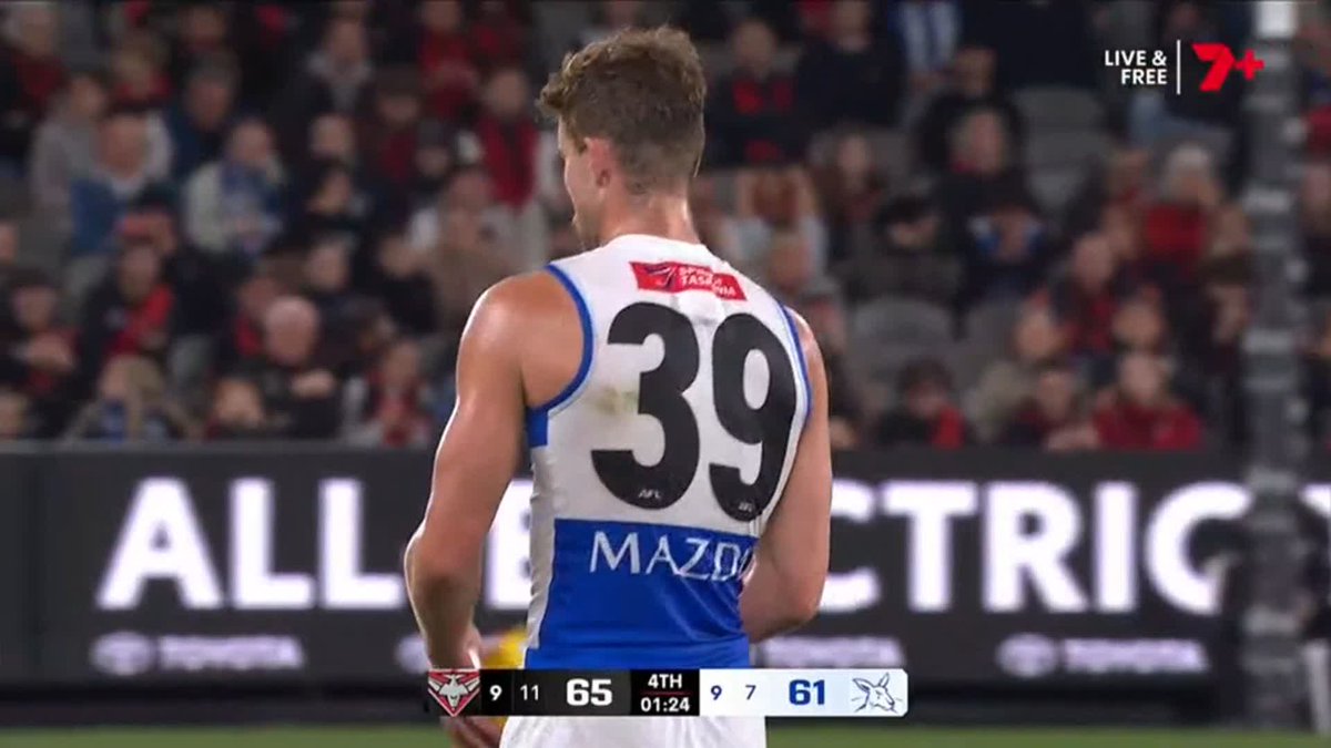 "Jy Simpkin was in that frame (for Finnbar Maley's late set shot), was he too busy over there shushing the crowd?" Did North's leaders let Finnbar Maley down late on Thursday night?