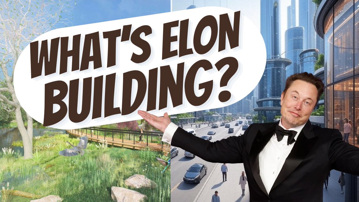 🚨Latest video!🚨 IS ELON BUILDING THE EPICENTRE OF THE FUTURE IN TEXAS? Thank you for supporting truth-seeking original content on 𝕏. I wonder what gorklon rust would say to this? Always posted to 𝕏 first. ❤️ Let me know what you think below! 🙏