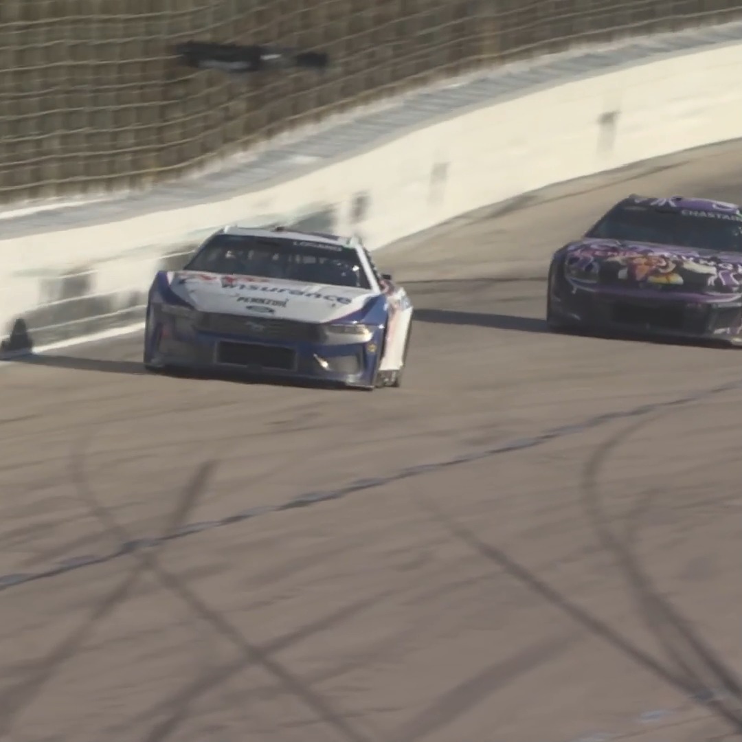 A restart that could've gone very differently. Here's how Joey Logano finished the deal Sunday at Texas Motor Speedway.