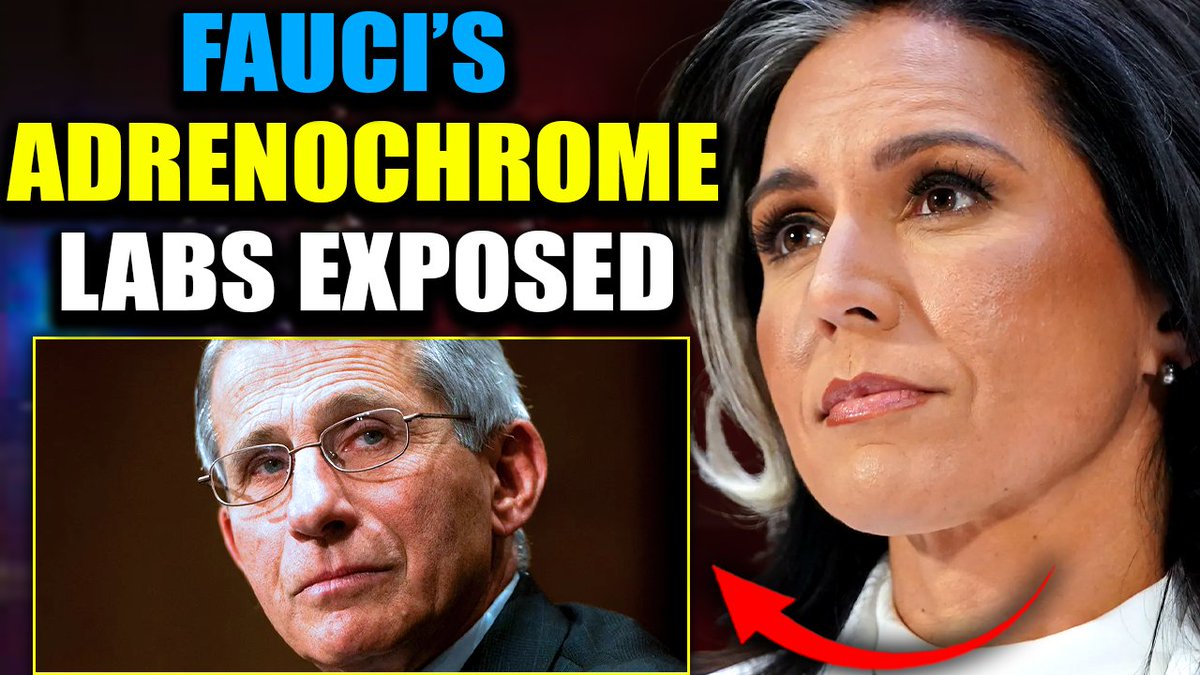 Tulsi Gabbard Exposes Fauci's Ukraine Biolabs as Adrenochrome Factories For years, they told us it was all a conspiracy theory - a wild fantasy with no basis in reality. U.S.-funded biolabs in Ukraine? Nonsense, they said. Adrenochrome? Doesn’t exist, they said. But now the truth is clawing its way to the surface. Director of National Intelligence Tulsi Gabbard, alongside Health Secretary Robert F. Kennedy Jr., has just blown the lid off one of the most chilling cover-ups of our time. The U.S.-funded biolabs in Ukraine weren’t just real - they were key players in a covert global operation that played a role in unleashing the COVID plandemic. But it doesn’t stop there. Under the leadership of a former NIH director Anthony Fauci, these facilities were trafficking something far darker: high-grade medical adrenochrome, obtained via experimentation and torture on young children - and distributing it through a network that reaches into the highest echelons of power.