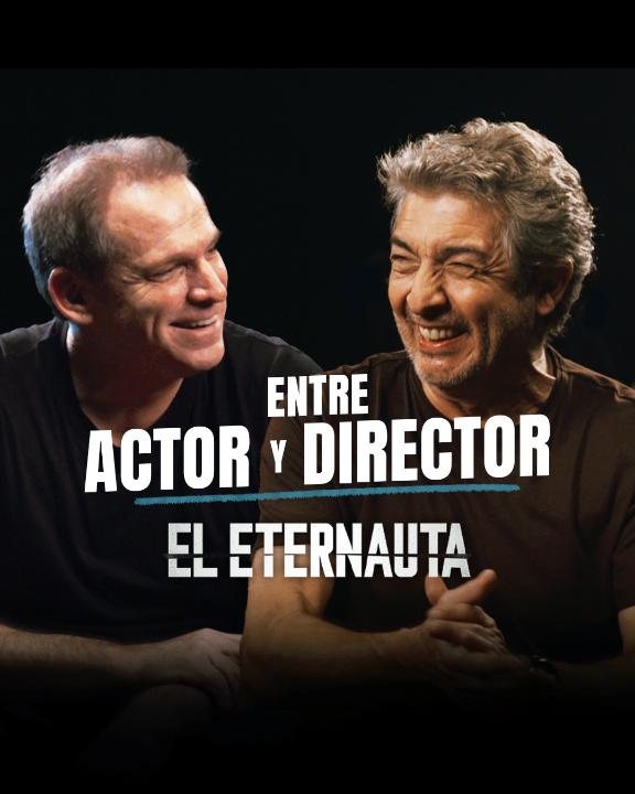 Menos mal que Ricardo Darín y Bruno Stagnaro se unieron para darle vida a El Eternauta. Después de esta charla los admiro aún más 🥹