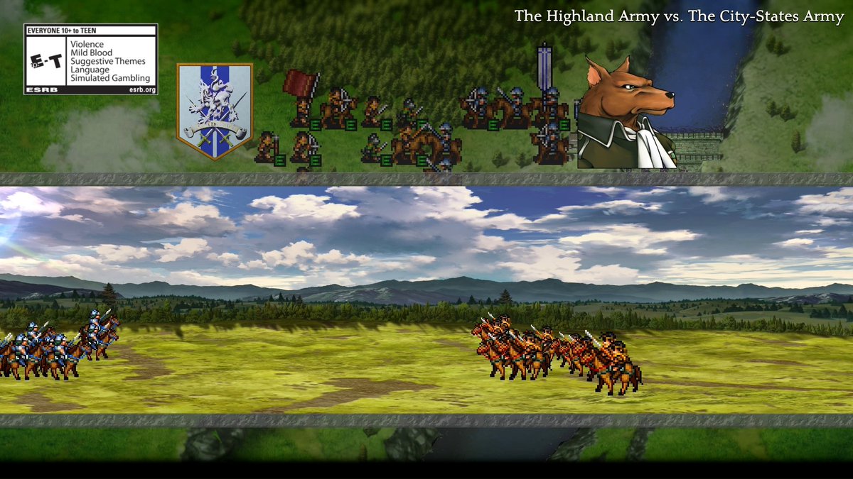 To battle! ⚔️ 🛡️ 🎬 - Suikoden I&amp;II HD Remaster #Suikoden