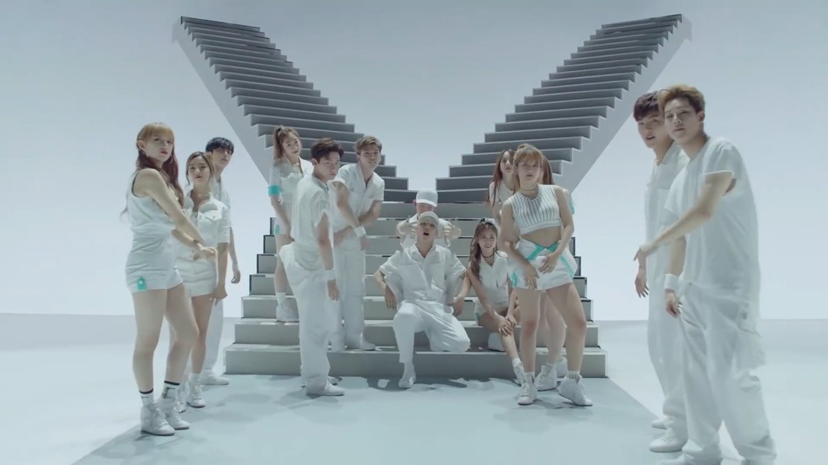do the people know that monsta x and wjsn even debuted together once as yteen and dropped this banger