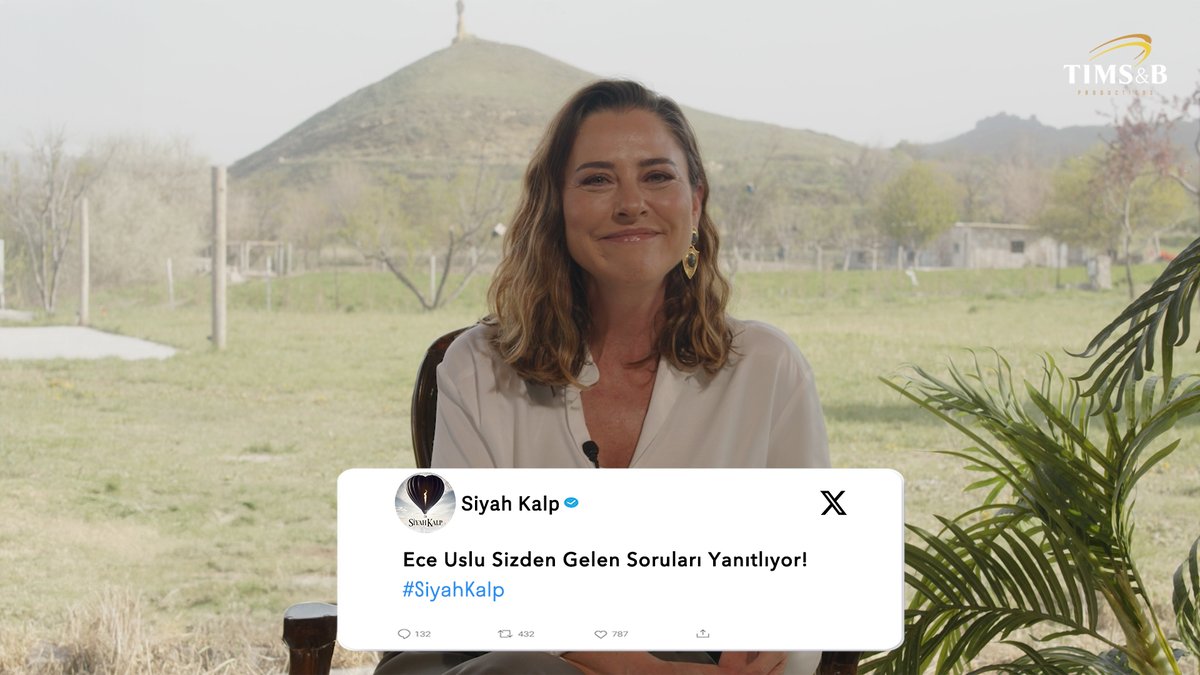 Beklenen an geldi! ✨ Ece Uslu sizden gelen soruları yanıtlıyor! 😍 #SiyahKalp yeni bölümüyle Perşembe 20.00’de @showtv’de 🖤 TIMS&B Productions