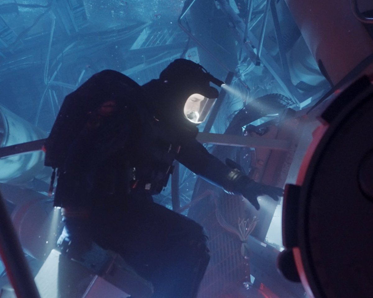 In this movie McQ and I saw an opportunity to create an underwater sequence unlike any other. We are excited to share it with you. 2/2