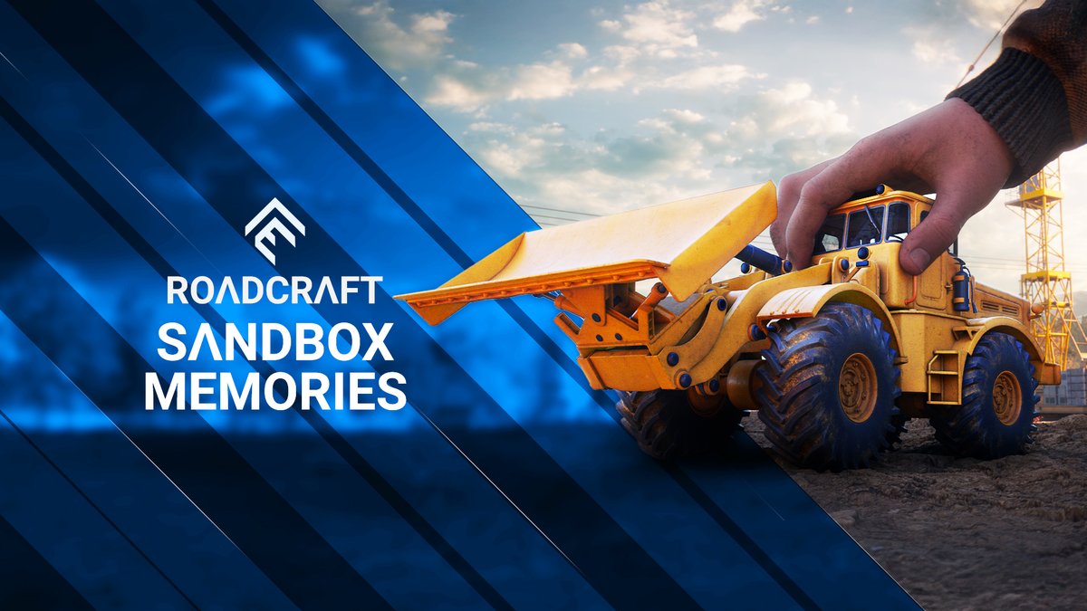 It all started in a sandbox… 🥹 From building with toys to building with real machines in #RoadCraft. Get ready to reshape the aftermath on May 20. 🚧 Pre-order now:
