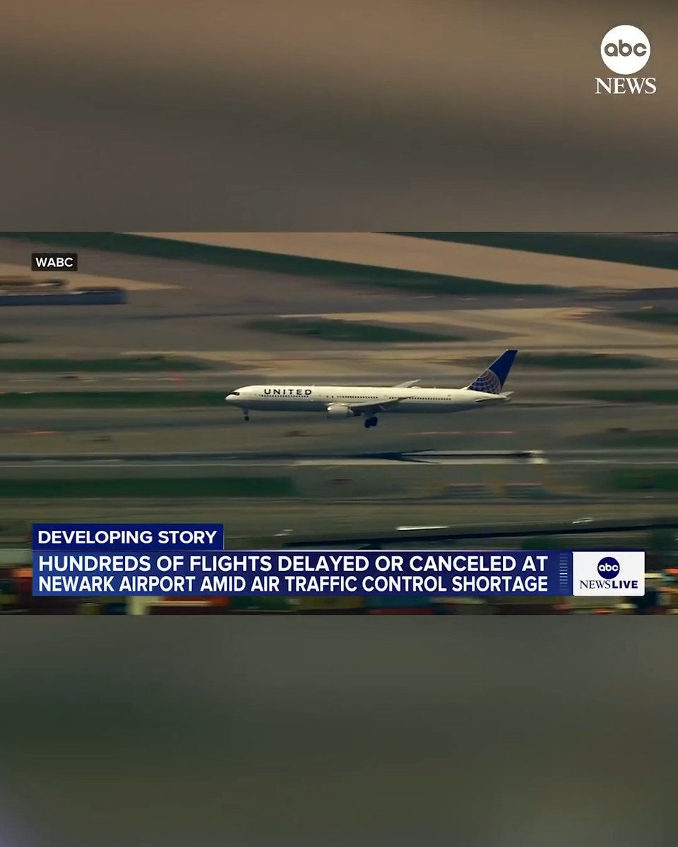 At least 20% of air traffic controllers at Newark International Airport have walked off the job due to chronic understaffing and outdated equipment, the air traffic controllers union said, leading to hundreds of delays and cancellations.