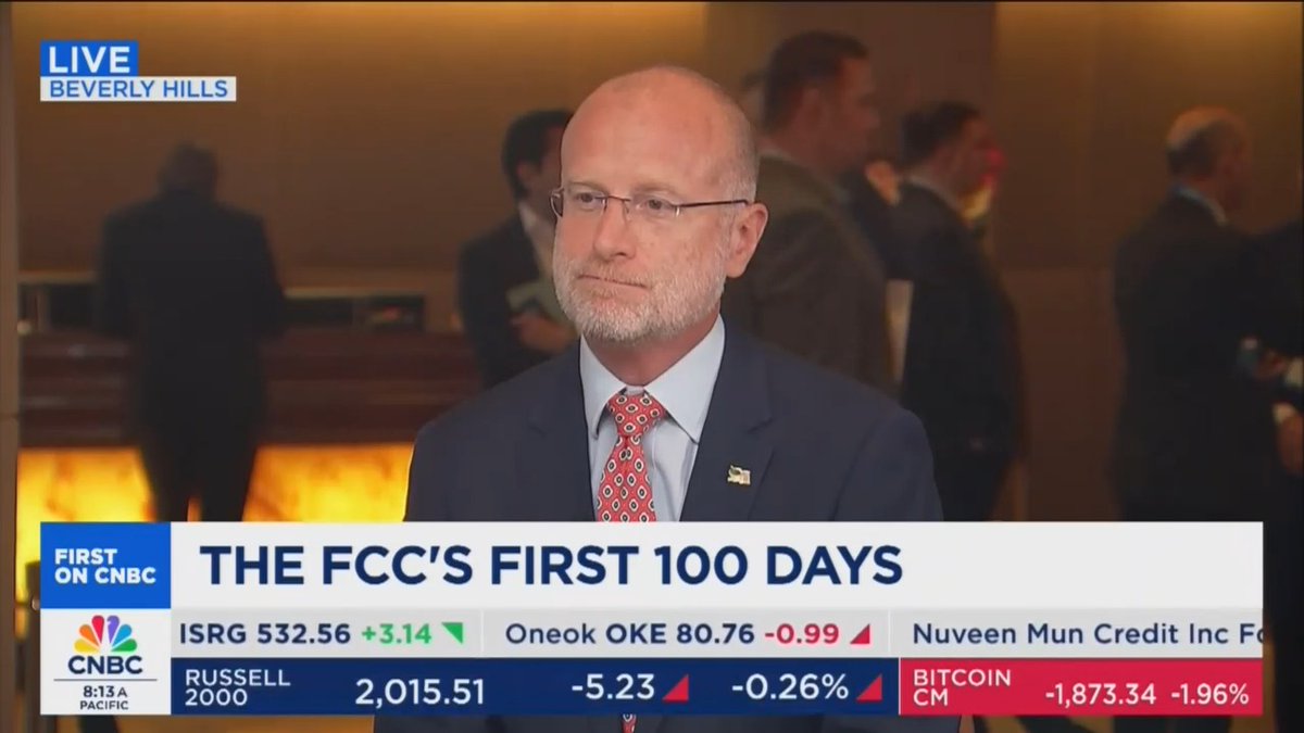 Q: Are you threatening to pull CBS's license? Trump's FCC Commissioner: It's not a threat. That's a penalty