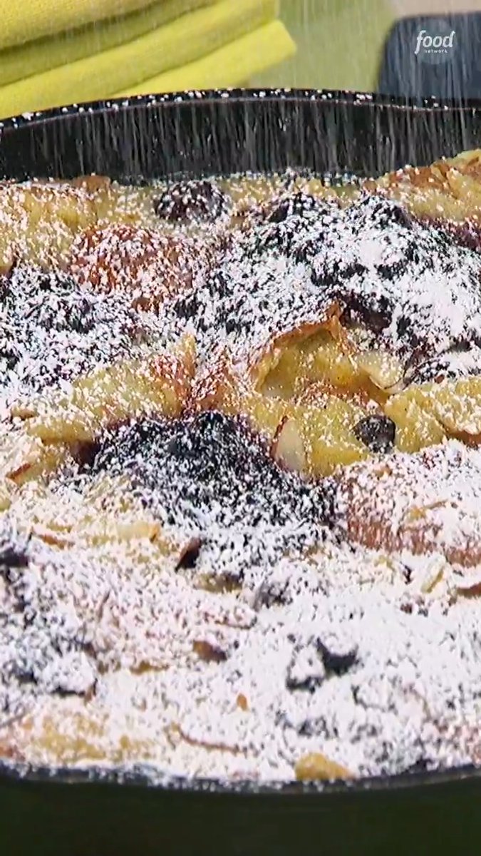 .SunnyAnderson (Taylor's Version😘)'s serving dessert even in the great outdoors! Grab a spoon and dig into this campfire bread pudding 😋🫐🏕️ Watch #TheKitchen, Saturdays at 11a|10c and @StreamOnMax: #StreamOnMax Get the recipe: