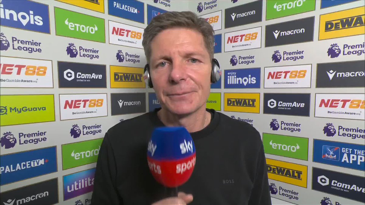 "I didn't know it, I will tell the players" 😂 Oliver Glasner didn't know that Crystal Palace have never beaten Nottingham Forest in the Premier League 👇