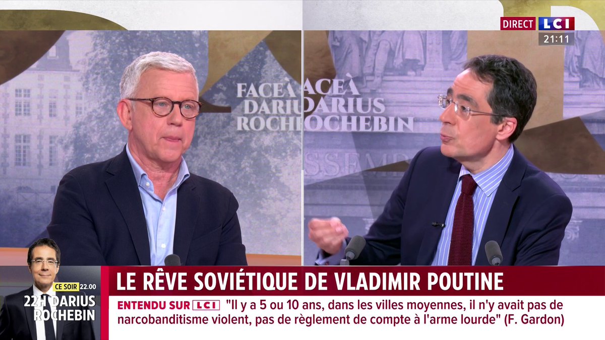 🗣️ "Vladimir Poutine est entré dans une dynamique que lui-même ne contrôle plus" analyse Bruno Tertrais ▶️ Darius Rochebin