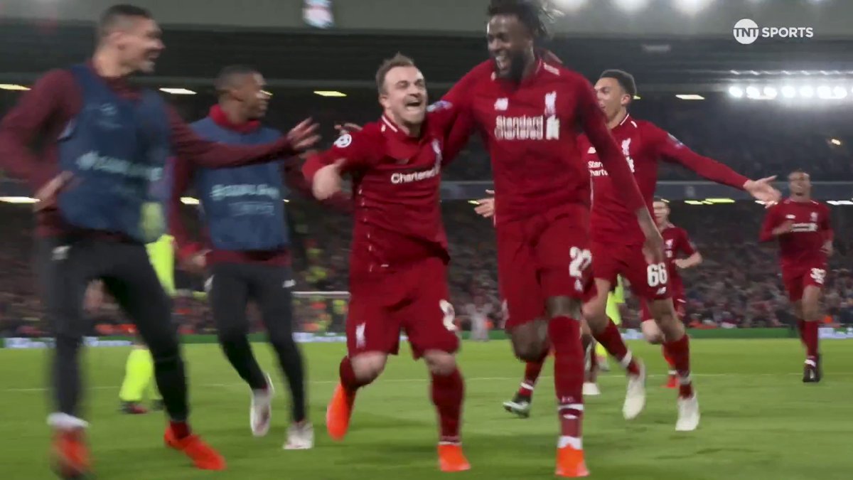 Corner taken quickly... 💫 Arguably Trent Alexander Arnold's most iconic moment in red 🤩