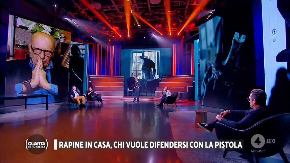 "Io voglio essere libera di poter sparare se vedo minacciata mia figlia al primo piano." #Borselli #rapine #quartarepubblica