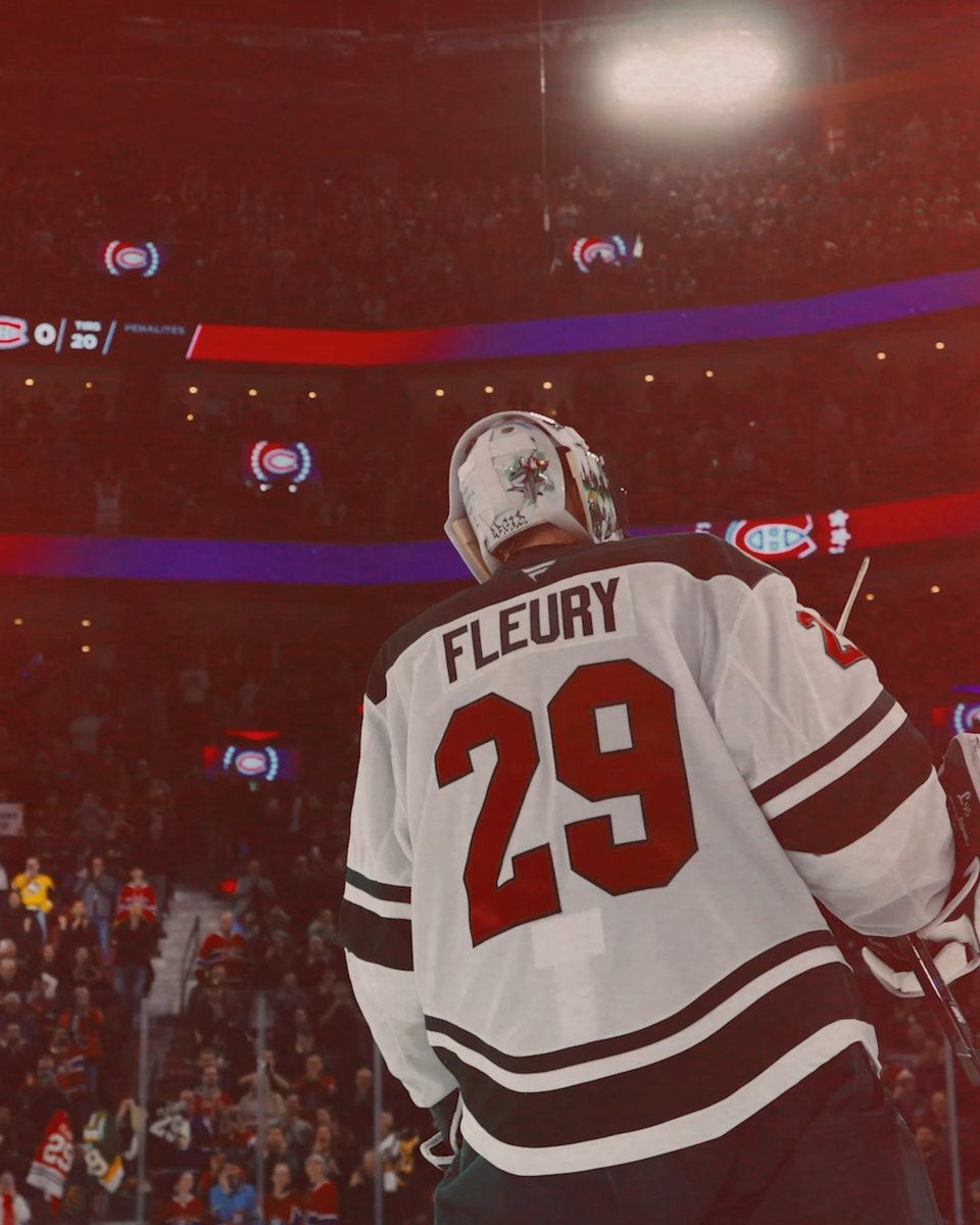 It’s impossible to put into words just how special Flower is Congratulations on one heck of a career, Marc-André Fleury 🌸
