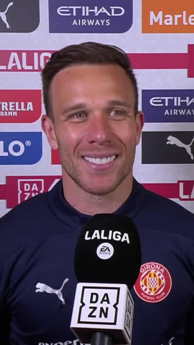 🗣️ “No podíamos más. Si hay que sudar sangre, toca sudar sangre” Arthur Melo y una victoria crucial para el Girona FC #LALIGAenDAZN ⚽️