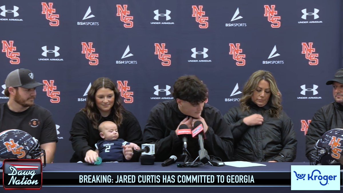 “Told Coach Smart, ‘I appreciate it, but…’ couldn’t even finish the joke.” Jared Curtis had Kirby on edge for a second—but the bond he built with this Georgia staff made the decision easy. UGA just landed a dude who knows where he wants to be—and who he wants to build with. #GoDawgs #CommitToTheG #dawgnation